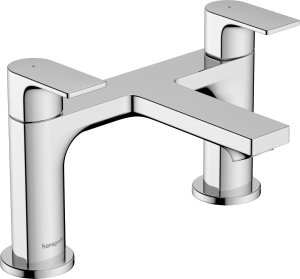 Hansgrohe - Rebris E 2-hole rim mounted bath mixer