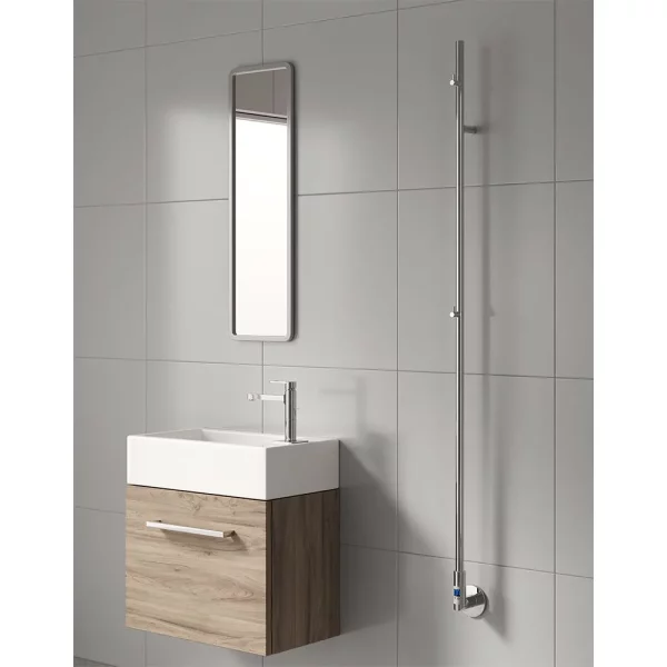 Reina - Ines Electric Radiator in Chrome