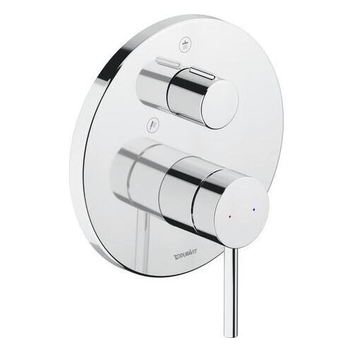 Duravit – Circle Concealed Thermostatic Shower Valve 2 Outles - CE4210012010