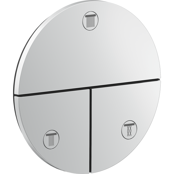 Axor Hansgrohe - ShowerSelect ID Concealed Thermostatic Shower Valve Three Outlets - 36779000