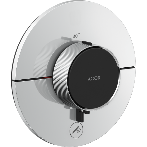 Axor Hansgrohe - ShowerSelect ID Round Concealed Thermostatic Shower Valve One Outlet Highflow - 36776000
