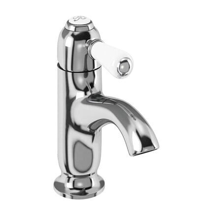 Burlington - Chelsea Curved Basin Mixer without Pop-up Waste - CH21
