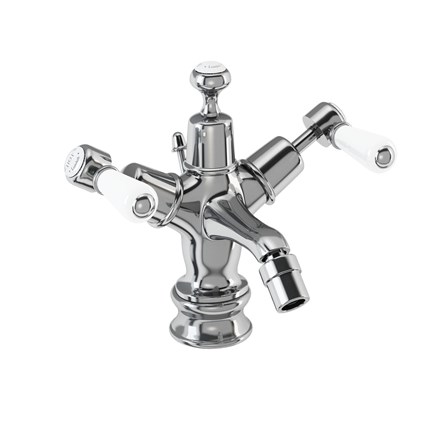 Burlington - Kensington Regal Bidet Mixer with Pop-Up Waste - KER13-QT