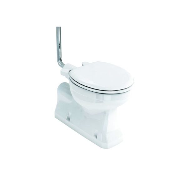 Burlington - Low Level S Trap Pan for Floor Mounted Outlet Pipe - P19