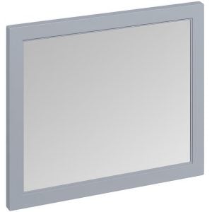 Burlington Wood Frame Traditional Rectangular Mirror grey 900mm