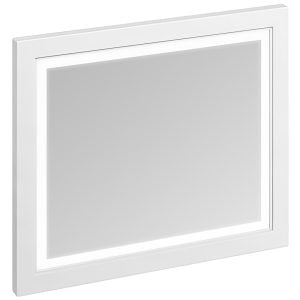 Burlington – 600mm Framed Mirror with LED Illumination white 900mm