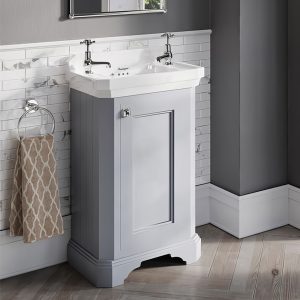 Burlington – Cloakroom 510mm Vanity Unit WHITE LIFESTYLE