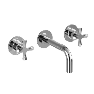 Burlington - Riviera 3 Hole Wall Mounted Basin Mixer
