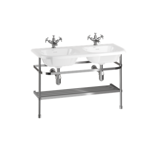 Burlington - 1000mm Double Natural Stone Roll Top Basin