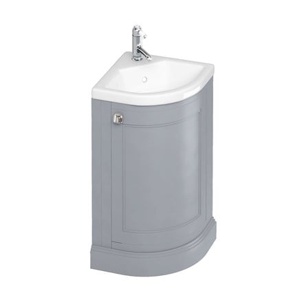 Burlington - 430mm Corner Vanity Unit in Grey - FC7G