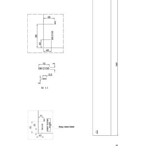 Burlington - 8mm Wetroom Panel - BU030008CF - spec