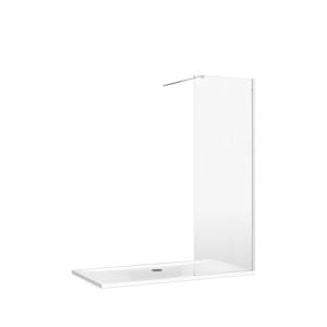 Burlington - 8mm Wetroom Panel - in Chrome