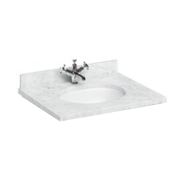 Burlington - Carrara White with Vanity Bowl - BC66