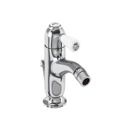 Burlington - Chelsea Curved Bidet Mixer with Pop-up Waste - CH23