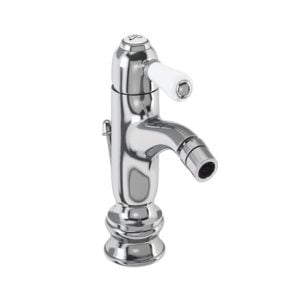 Burlington - Chelsea Regent Curved Bidet Mixer with Pop-Up Waste - CHR23