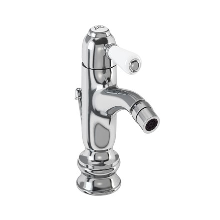 Burlington - Chelsea Regent Curved Bidet Mixer with Pop-Up Waste - CHR23