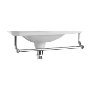 Burlington - Cloakroom Towel Rail 510mm in Chrome - T6 CHR