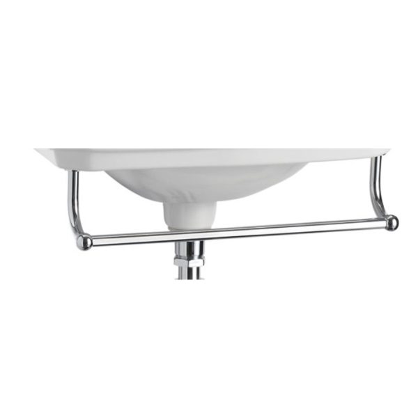 Burlington - Cloakroom Towel Rail 510mm in Chrome - T6 CHR