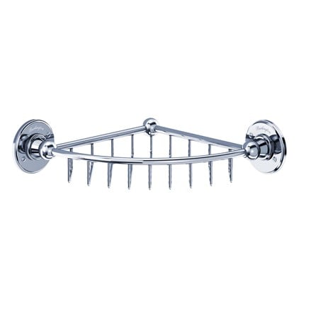Burlington - Corner Basket 36mm Deep (215 x 215mm) - A21 CHR