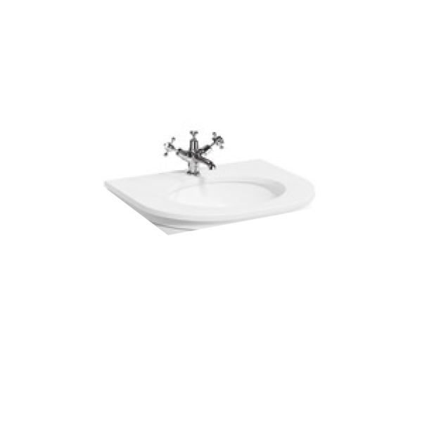 Burlington - Curved 650mm Vanity Basin - BW65