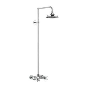 Burlington - Eden One Outlet Exposed Shower Valve with 6 Shower Head - BEF1S+V16