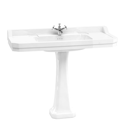 Burlington - Edwardian 1200mm Basin 1 Tap Hole - B19 1TH