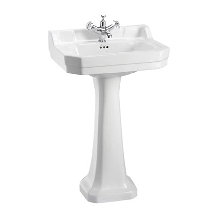Burlington - Edwardian Basin 560mm 1 Tap Hole - B4 1TH