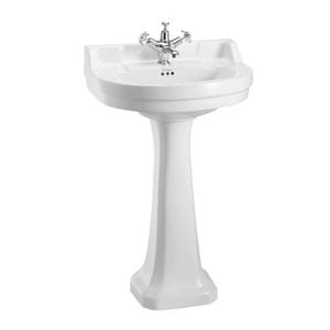 Burlington - Edwardian Round Basin 560mm 1 Tap Hole - B6 1TH