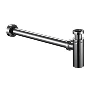 Burlington - Flat Bottom Basin Bottle Trap with 400mm Pipe - W13