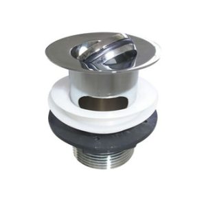 Burlington - Flip-top Basin Waste Slotted in Chrome - W18
