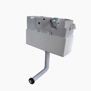 Burlington - Front Top Access Concealed Cistern With Lever Flush - F6CC