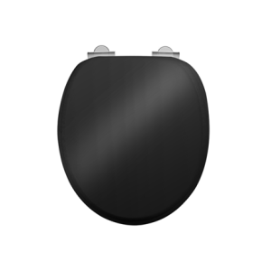 Burlington – Toilet Seat with Soft Close – With Soft Close, Gloss Black