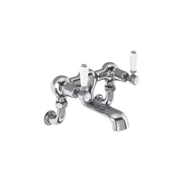 Burlington - Kensington Wall Mounted Bath Filler - KE24-QT