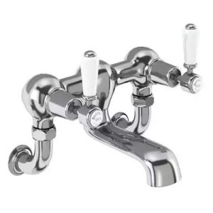 Burlington - Kensington Wall Mounted Bath Filler - KE24-QT
