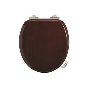 Burlington – Toilet Seat with Soft Close – With Soft Close, Mahogaony