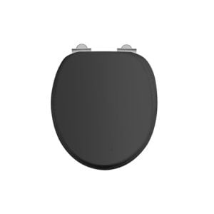 Burlington – Toilet Seat with Soft Close – With Soft Close, Matt Black