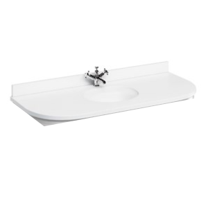 Burlington - Minerva White with Vanity Bowl - BW13
