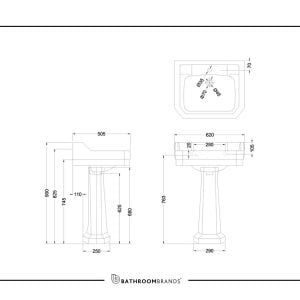 Burlington - Pedestal - P1 - spec