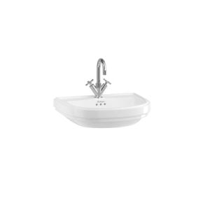 Burlington - Riviera 580mm D Shape Basin