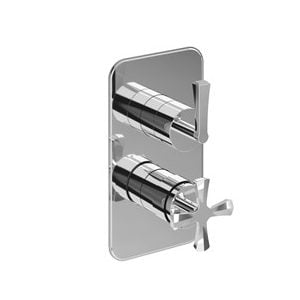 Burlington - Riviera Shower Valve with Diverter in Chrome - R2SV CHR