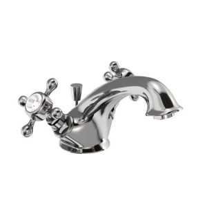 Burlington - Stafford Mono Basin Mixer with Pop-up Waste (including the Handles) - STA11-QT