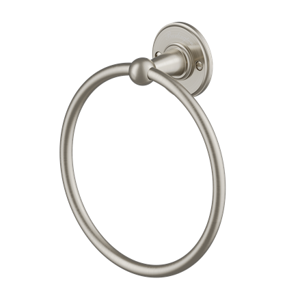 Burlington - Towel Ring in Brushed Nickel - A3 BNKL