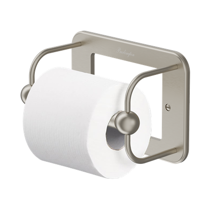 Burlington - WC Roll Holder in Brushed Nickel - A5 BNKL