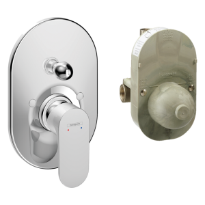 Hansgrohe - Rebris S Manual Concealed Bath Mixer Set