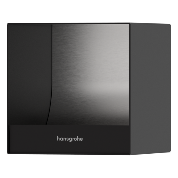 Hansgrohe - XtraStories Original Recessed Toilet Paper Holder in Matt Black - 56065670