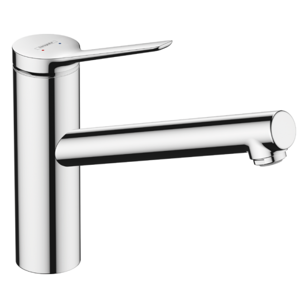 Hansgrohe - Zesis M33 Single Lever Kitchen Mixer 150 with with Swivel Spout, Low Pressure Vented Hot Water Cylinders - 74806000