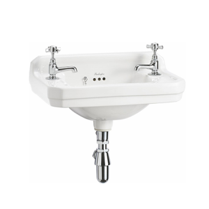 Burlington – Edwardian Cloakroom Basin 510mm 2 Tap Holes
