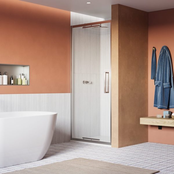 Crosswater - Asura 8mm Infold Door in Polished Stianless