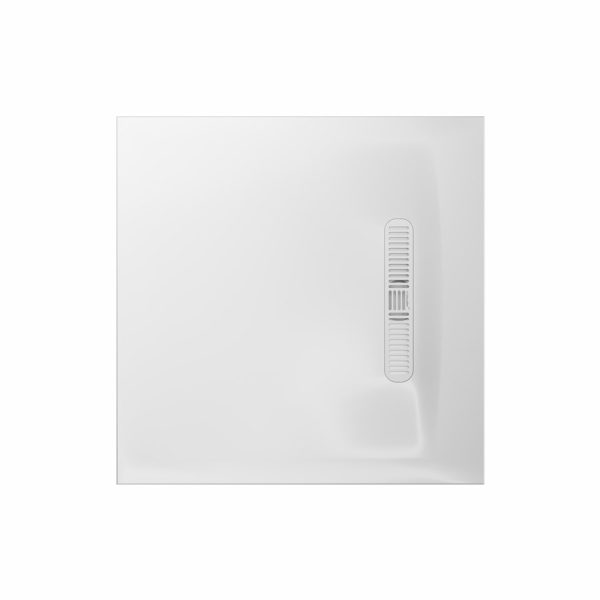 Crosswater - Vito Square Shower Tray 25mm with Linear Waste 900mm x 900mm - VTS900W