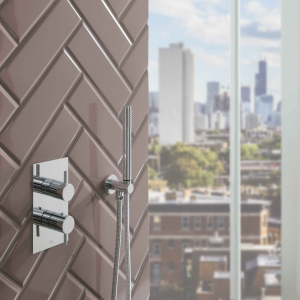 Florence Thermostatic Concealed 1 Outlet Shower Valve -15651A -lifestyle